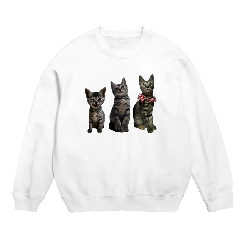 ブティックNENE🐾のネネの仔猫時代 Crew Neck Sweatshirt