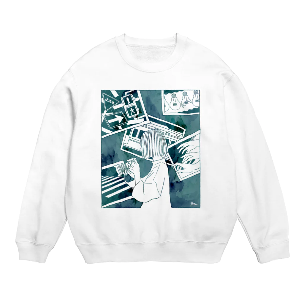 ban_goodsのframe Crew Neck Sweatshirt