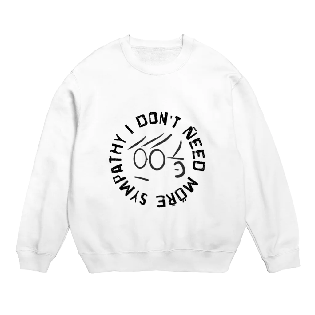 のべのめがねクン Crew Neck Sweatshirt