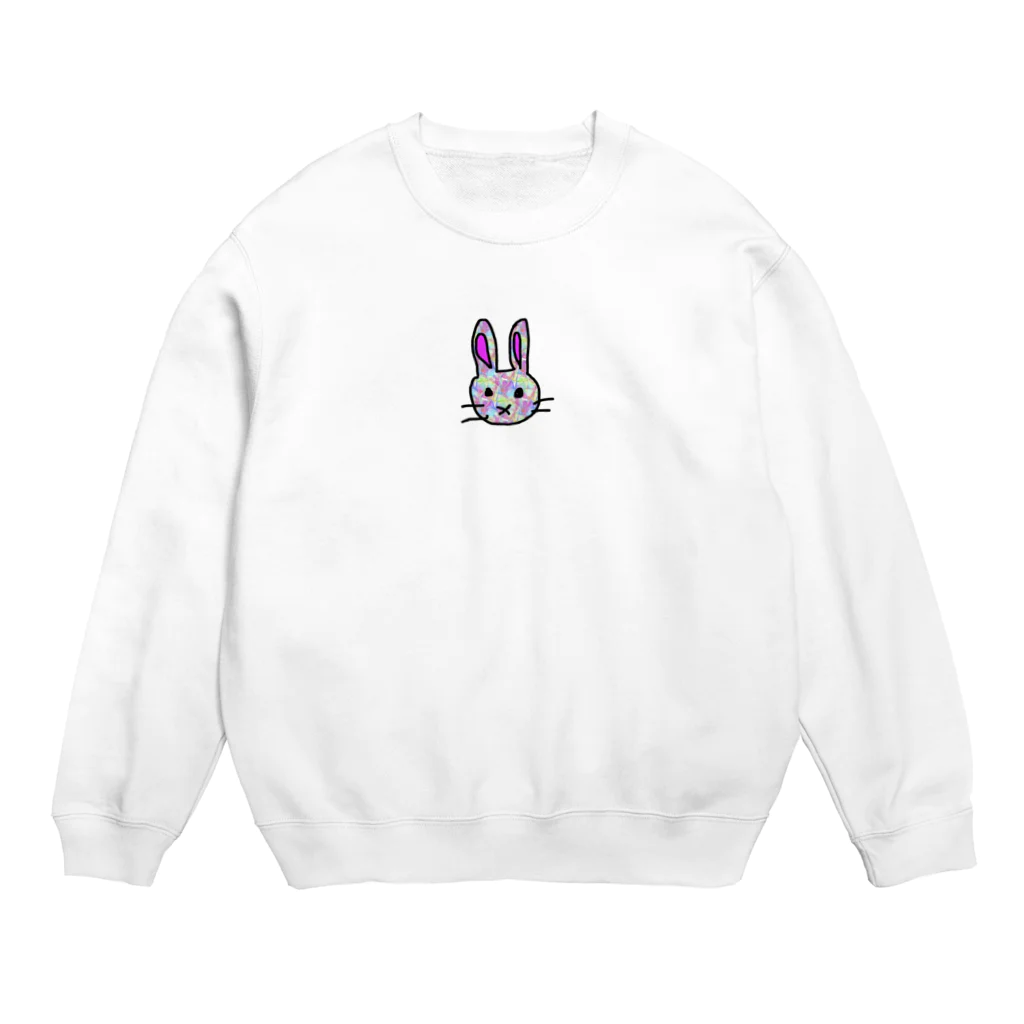 RARAのちょっとナマイキそうなウサギ Crew Neck Sweatshirt