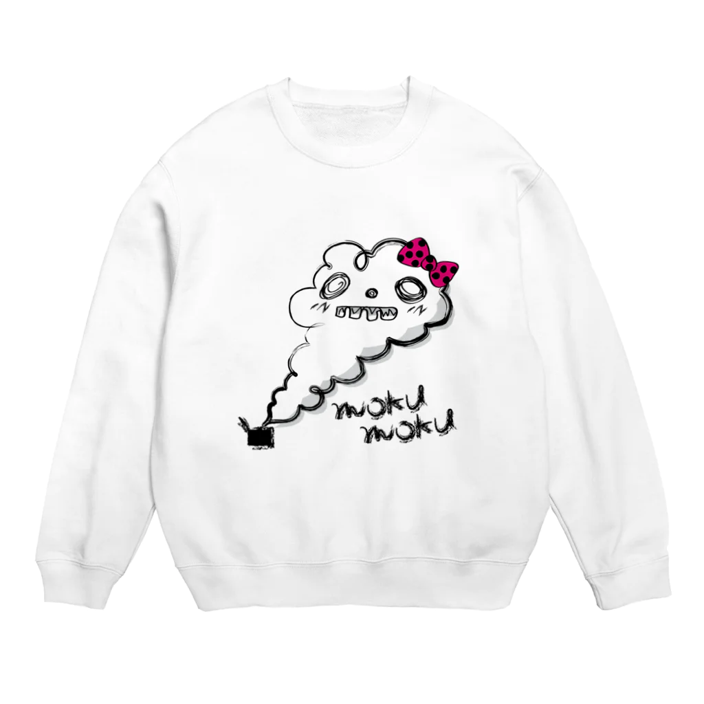 mirinarinaのmokumoku Crew Neck Sweatshirt