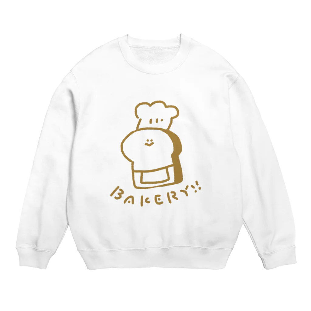 つえりのパンのパン屋 Crew Neck Sweatshirt