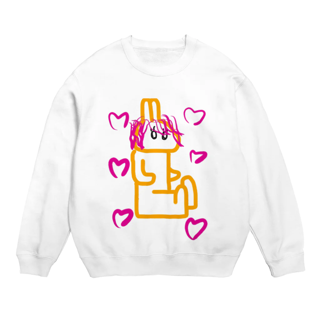 rapunzel0729のかわいい Crew Neck Sweatshirt