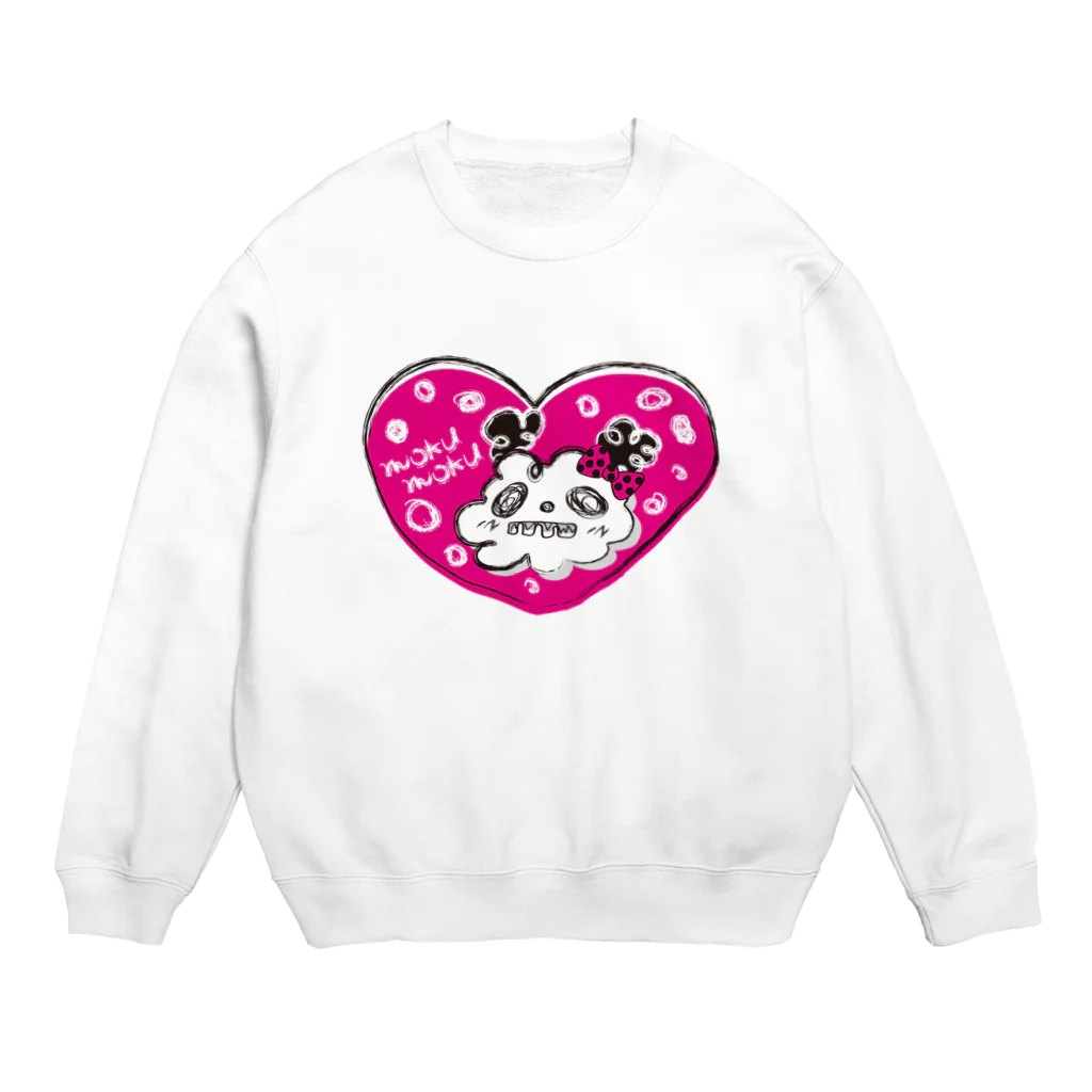 mirinarinaのmoku moku Rabbit Crew Neck Sweatshirt