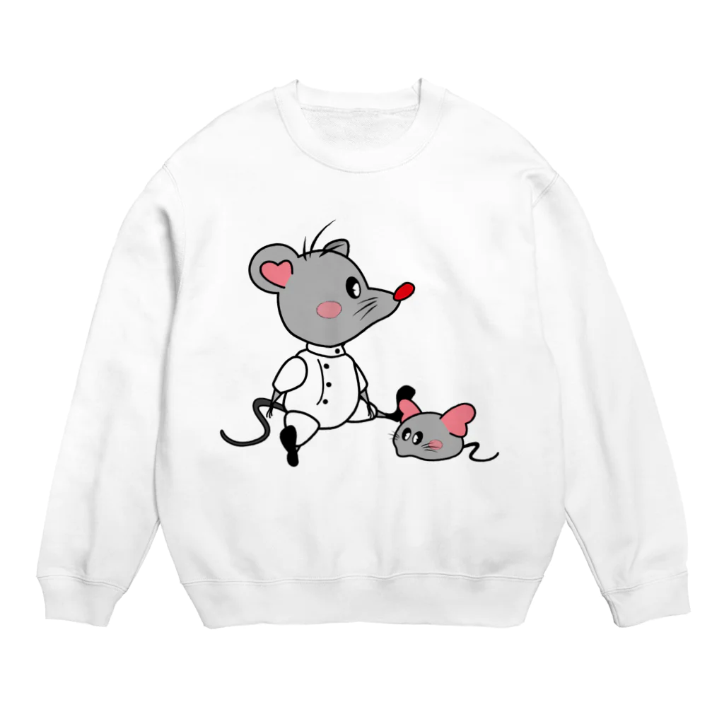 AVERY MOUSE - エイブリーマウスのフェンシング - AVERY MOUSE (エイブリーマウス) Crew Neck Sweatshirt