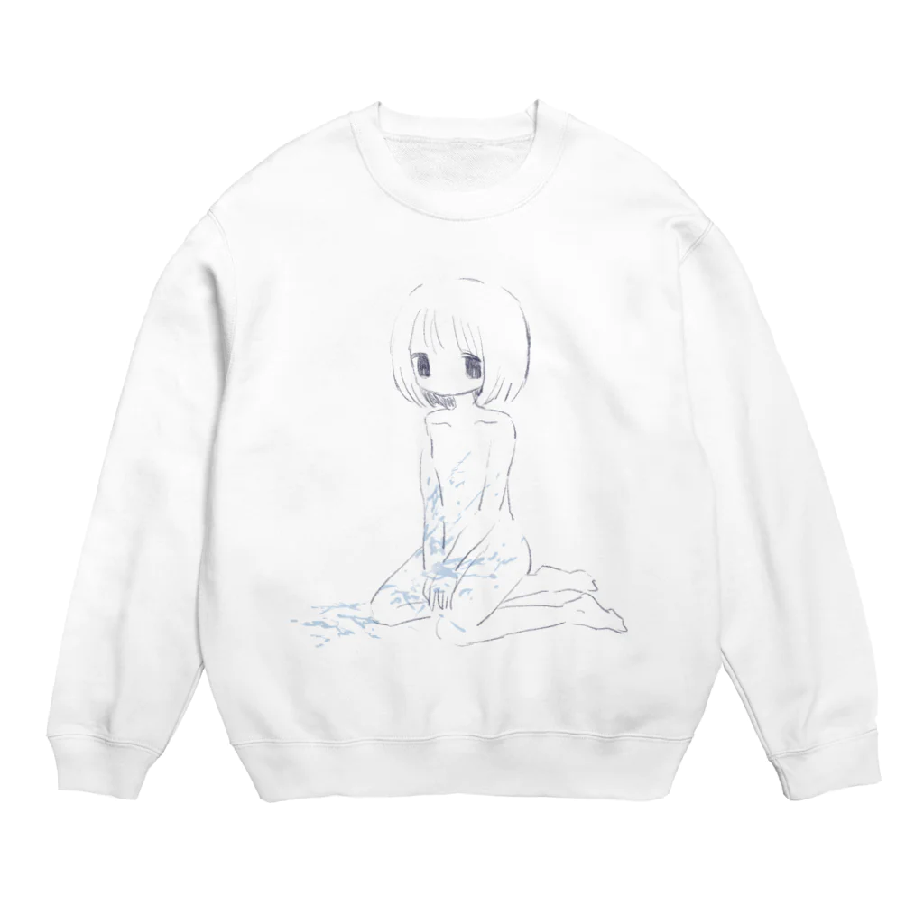 あくむ病院のあなたは知らない Crew Neck Sweatshirt