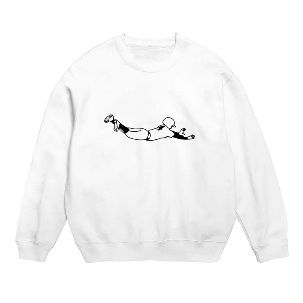 Panic Junkieのヘッドスライディング Crew Neck Sweatshirt