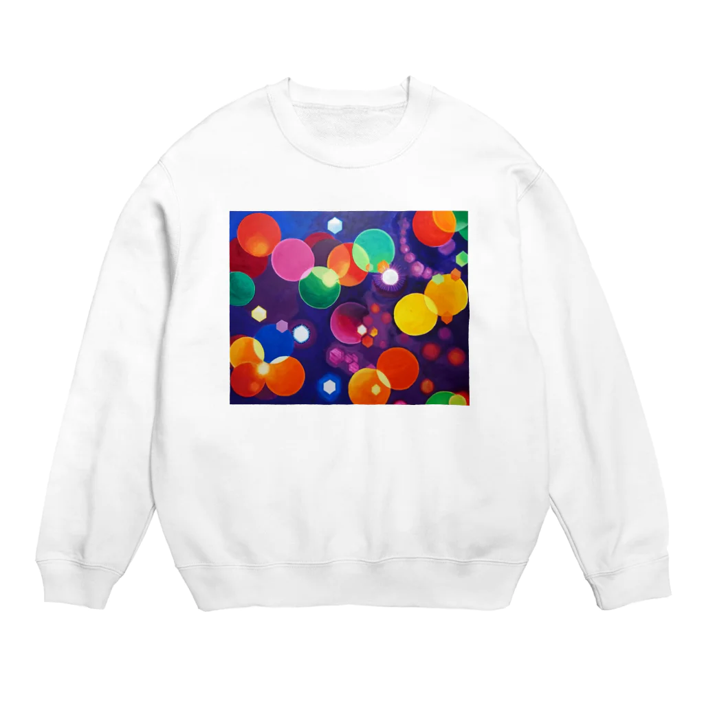 megumuyashoutenのHAPPY HOLiDAYS Crew Neck Sweatshirt