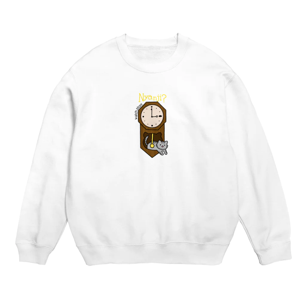 TAROPIのwatch store Nyanji? Crew Neck Sweatshirt