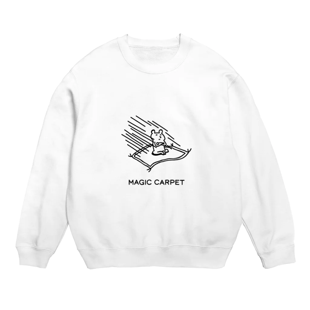 PokuStarの魔法のじゅうたん Crew Neck Sweatshirt