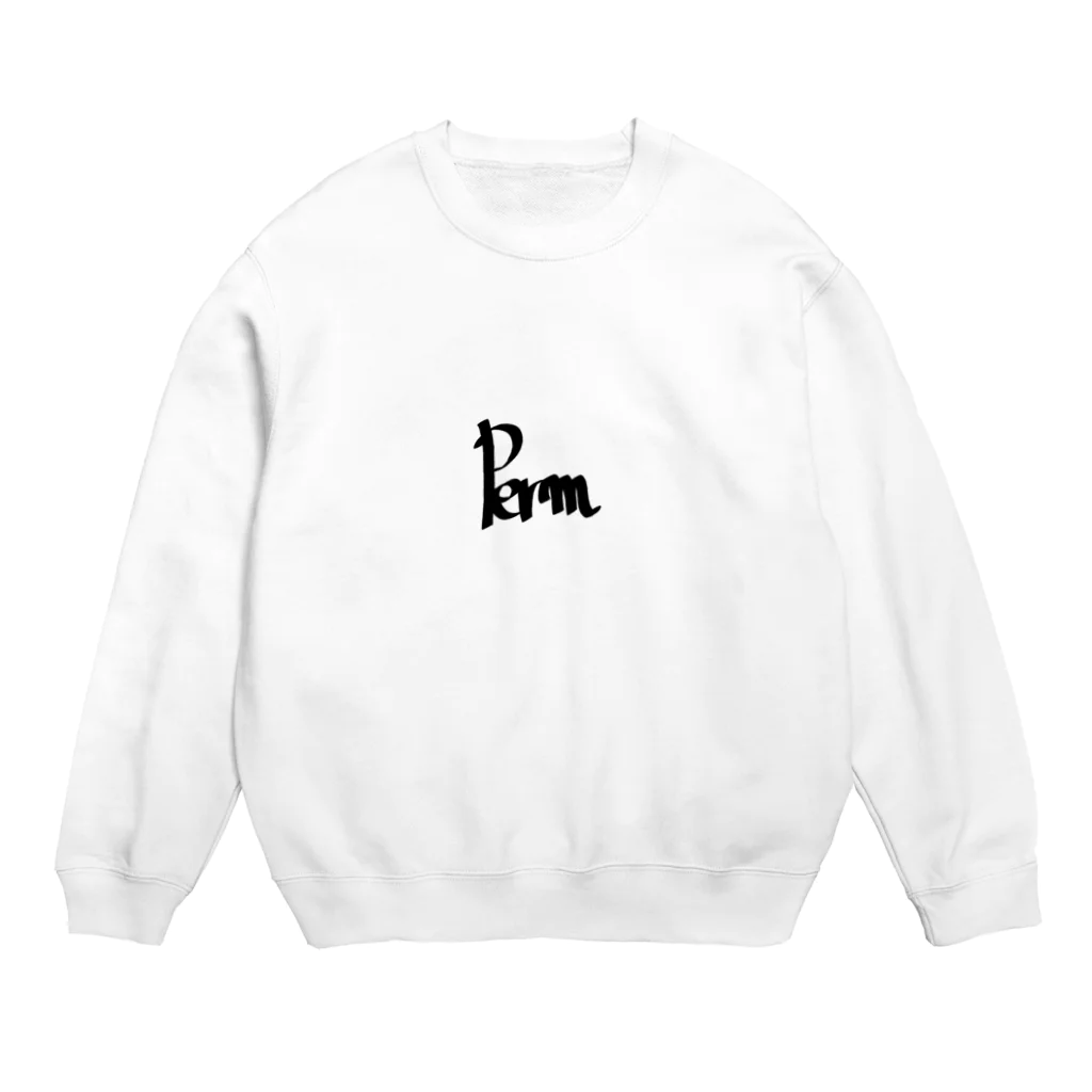 パーマのパーマ Crew Neck Sweatshirt