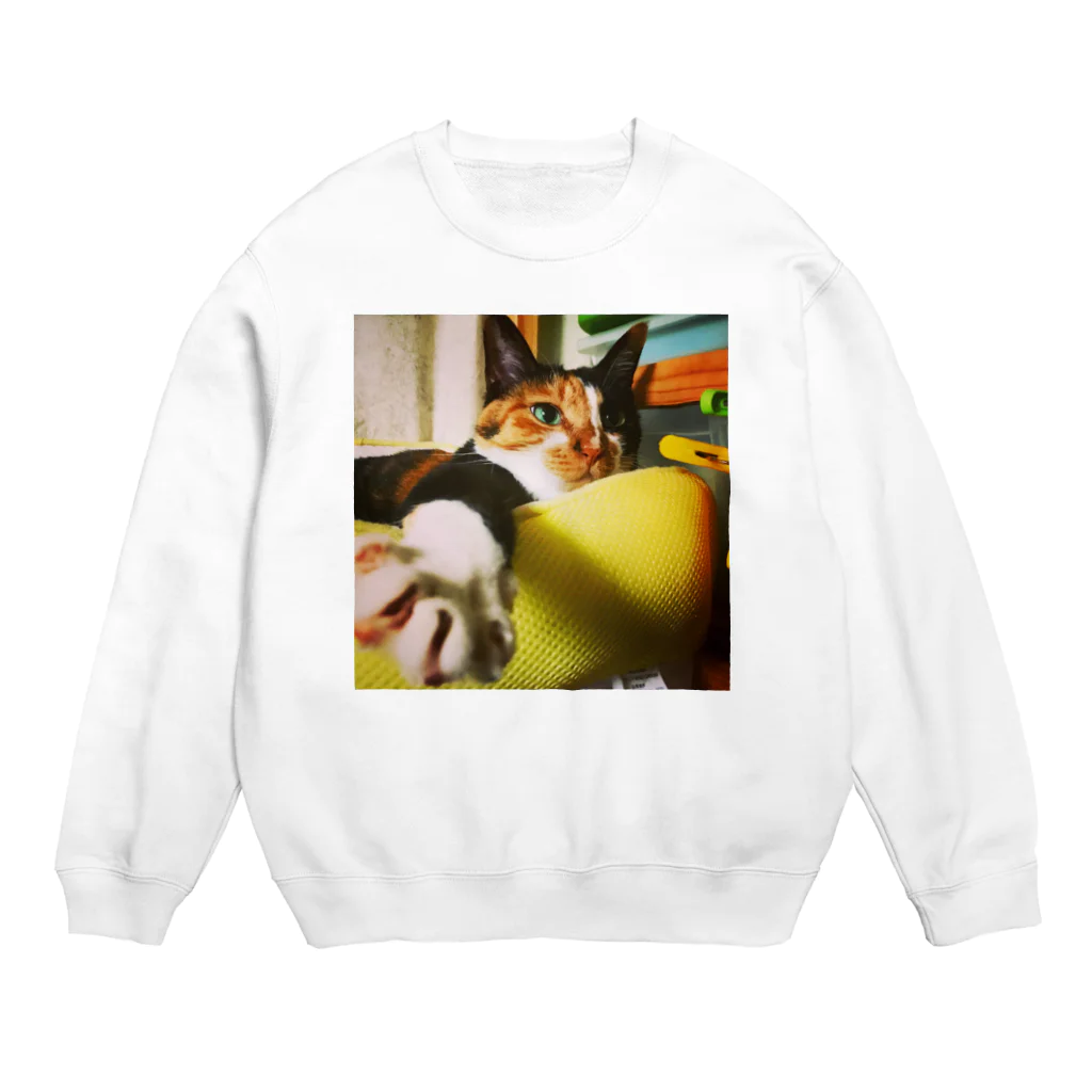 猫力(CAT POWER)のれもたん2 Crew Neck Sweatshirt