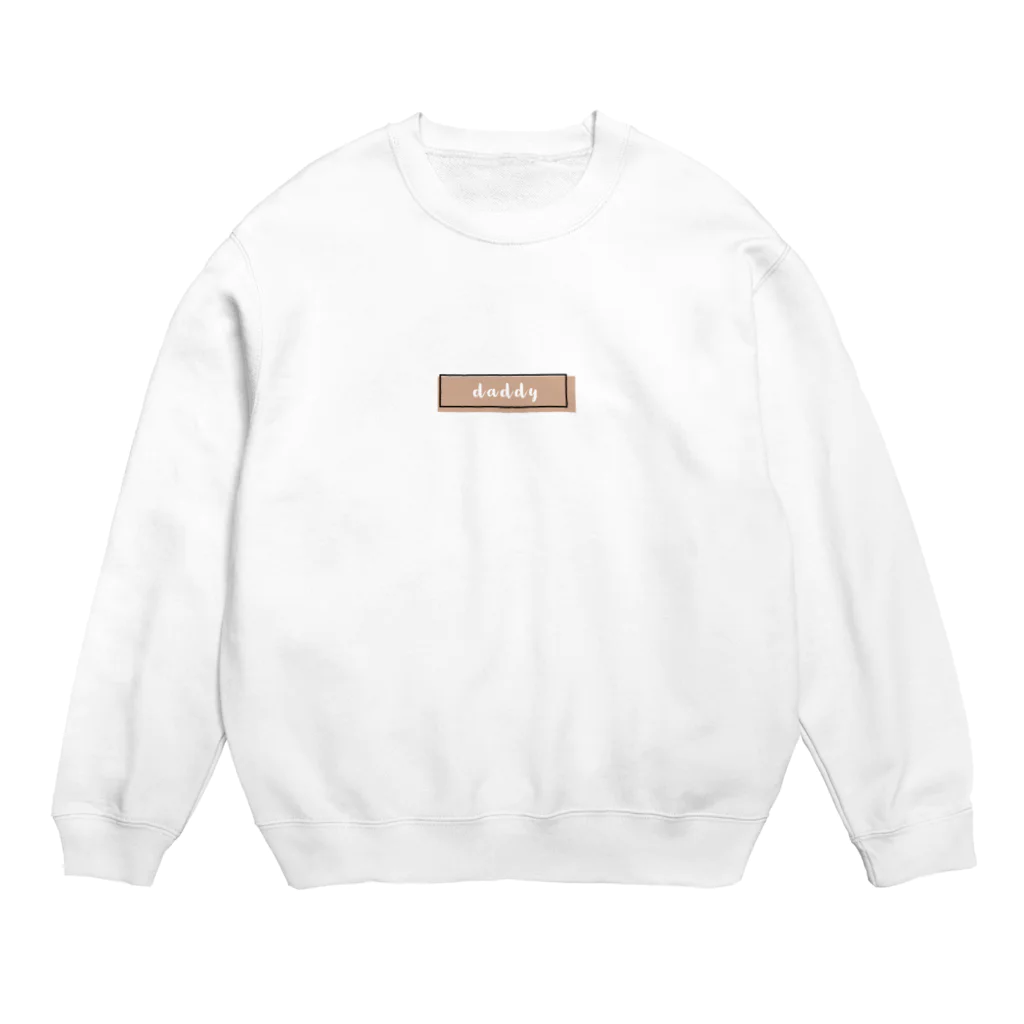 orange|Hのファミリーリンク〝ダディ〟 Crew Neck Sweatshirt