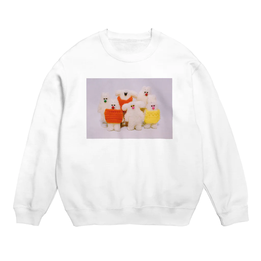 HARUNA AOKIのしゃぼんぼん・創立メンバー Crew Neck Sweatshirt