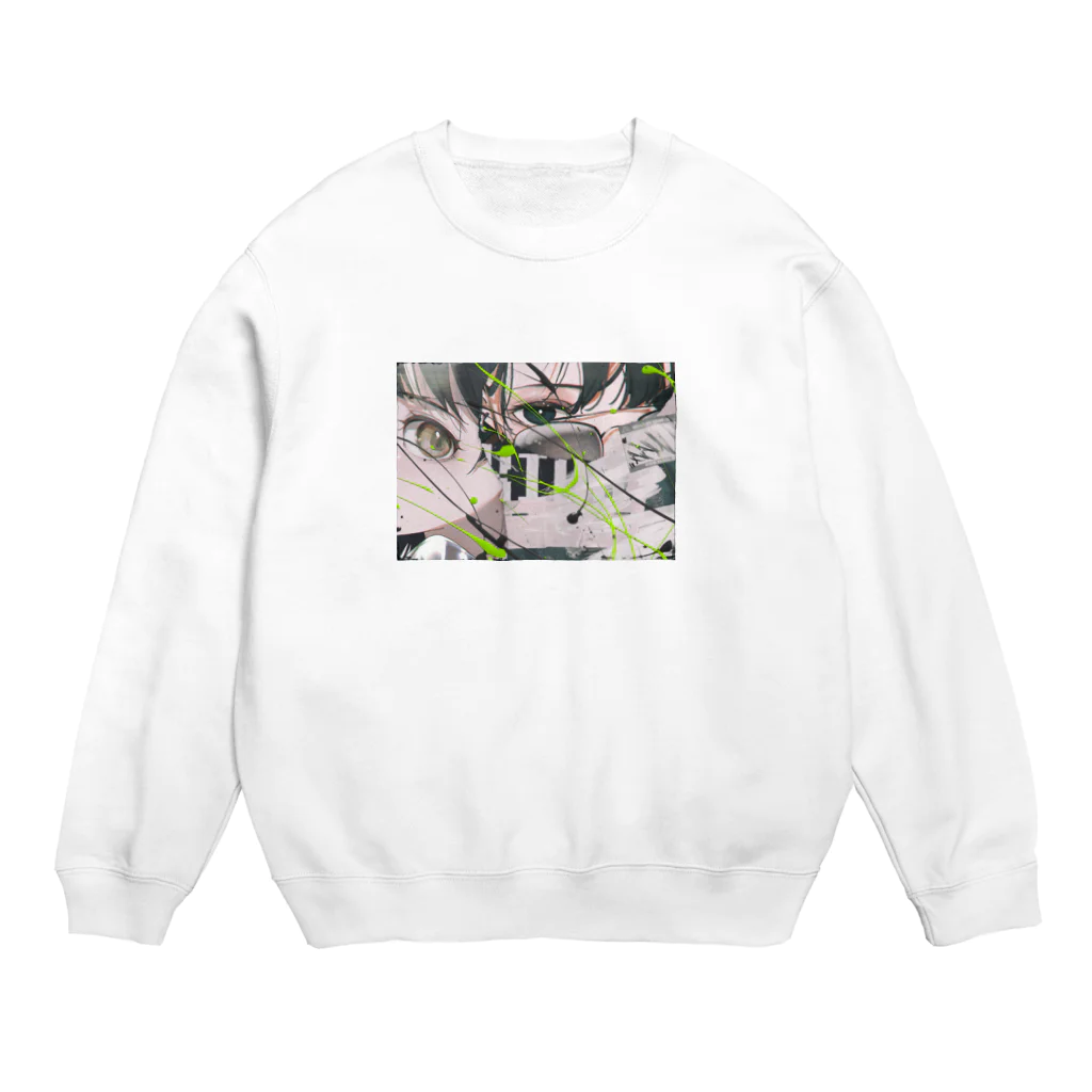 LOWRISEのおめめ Crew Neck Sweatshirt