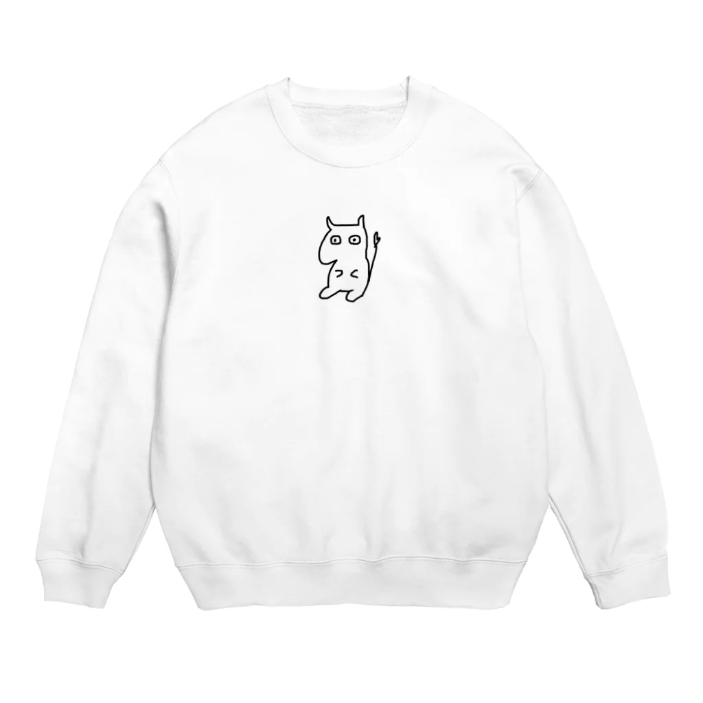 なるとんショップのむーとん Crew Neck Sweatshirt