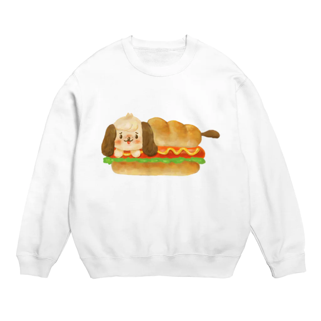 HAPPYMELUMELUのほっとどっぐ Crew Neck Sweatshirt