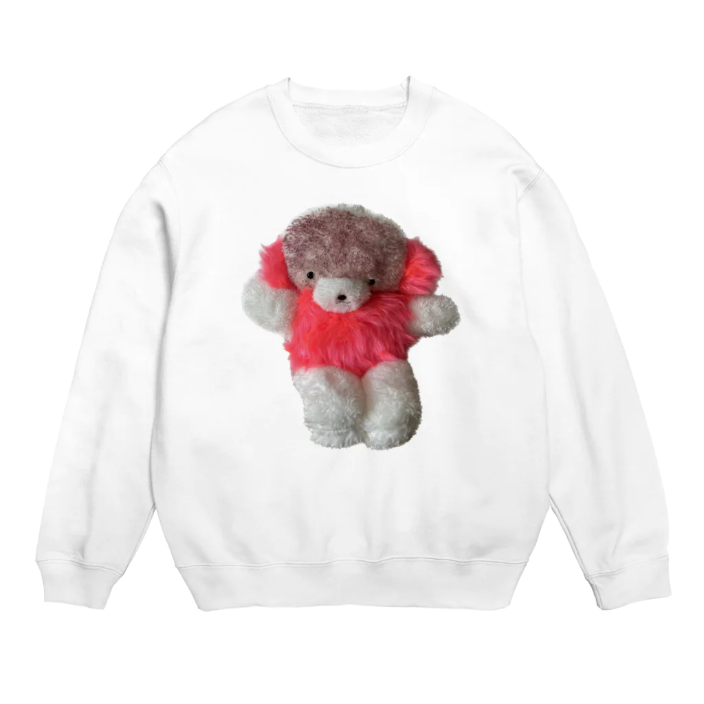 くまくま。ショップのピンクちゃん Crew Neck Sweatshirt