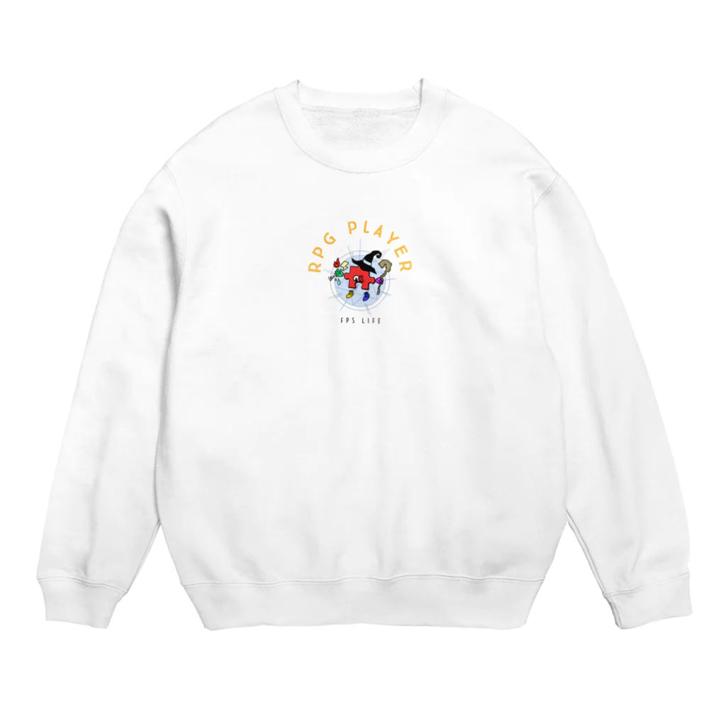 ぺぇすぺぇすのRPG PLAYER Crew Neck Sweatshirt