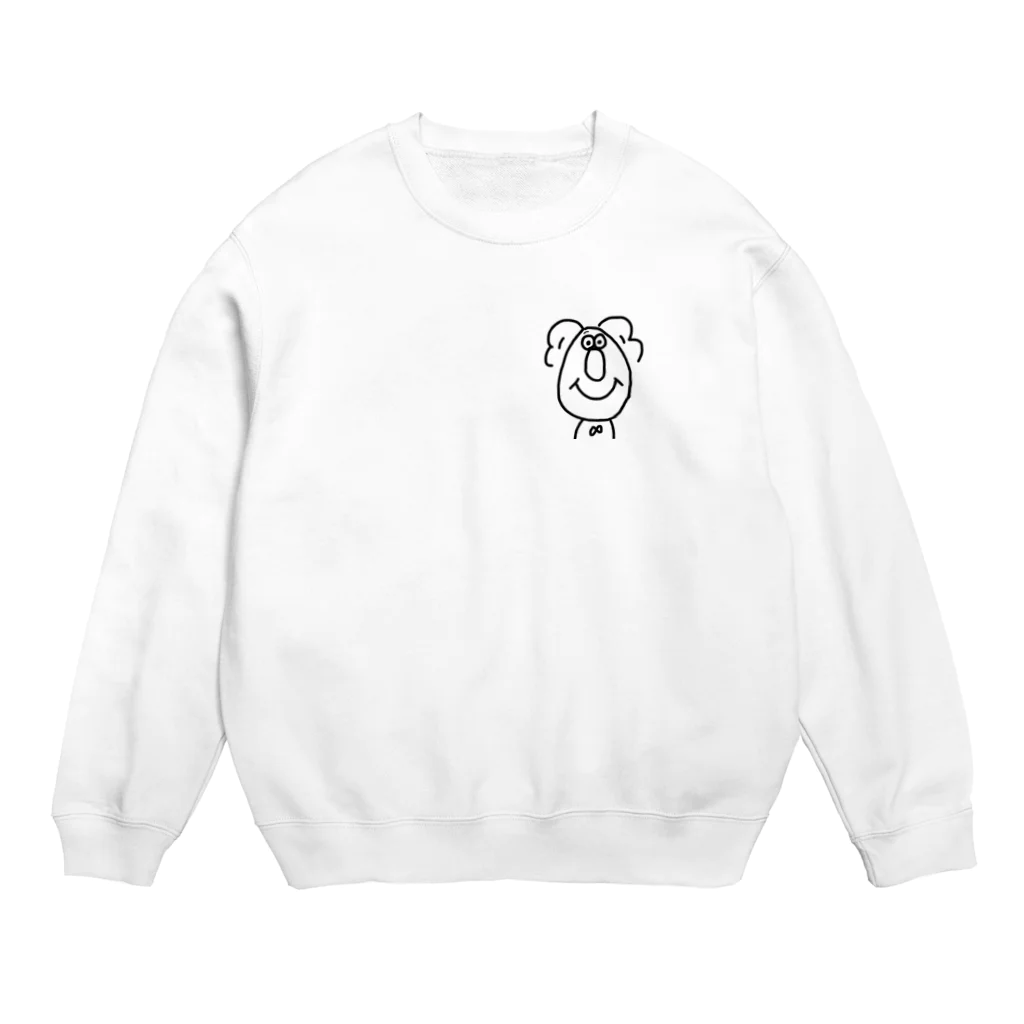 Rainbow_kのこわらちゃんズ Crew Neck Sweatshirt