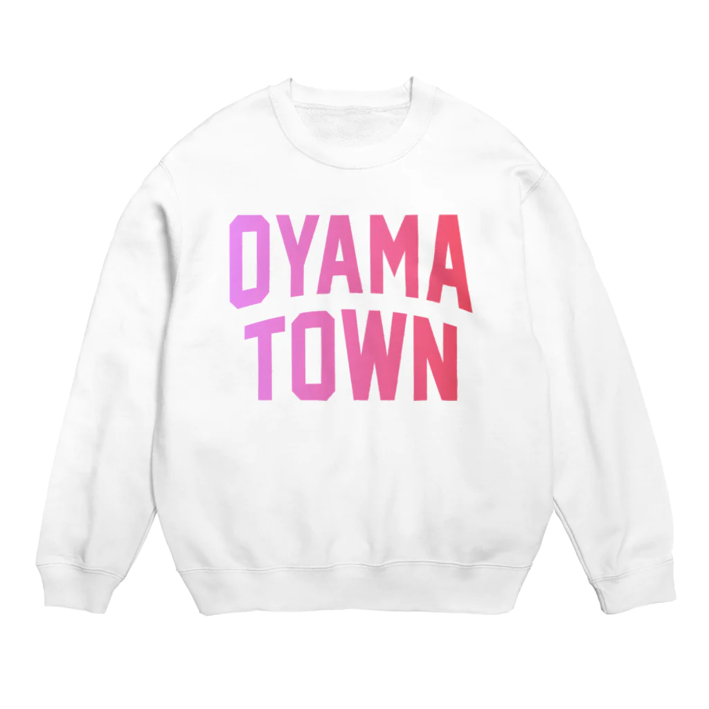 JIMOTOE Wear Local Japanの大山町 OYAMA TOWN Crew Neck Sweatshirt