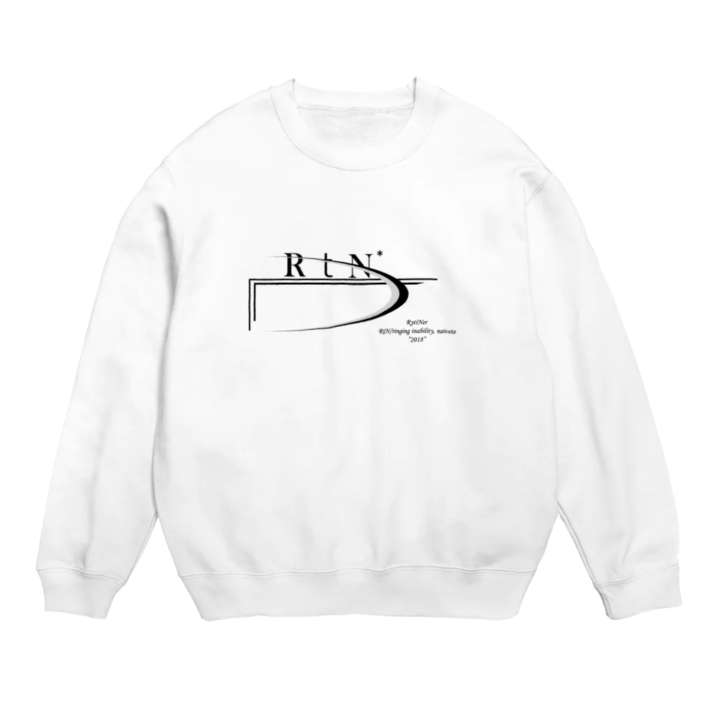 RytiNerのRytiNer stylish logo Big Crew Neck Sweatshirt