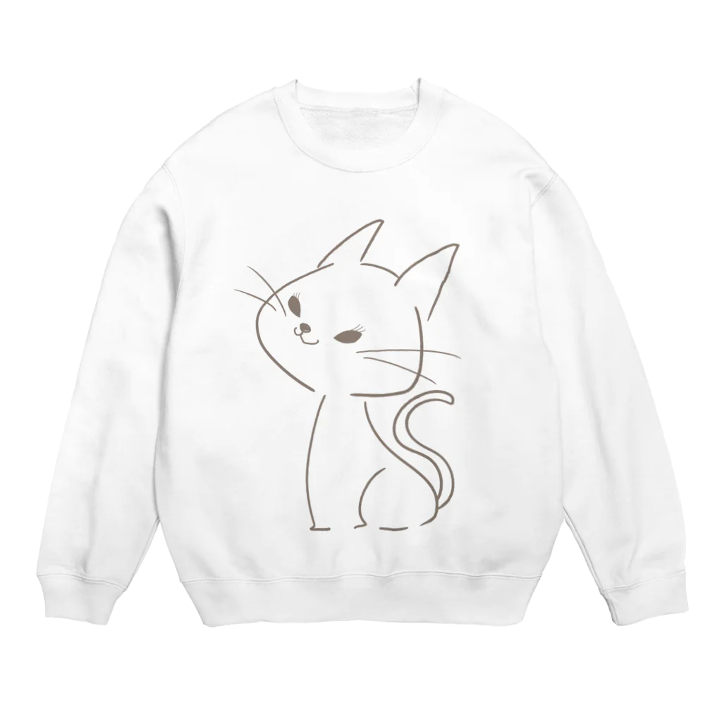 RinMのneko Crew Neck Sweatshirt