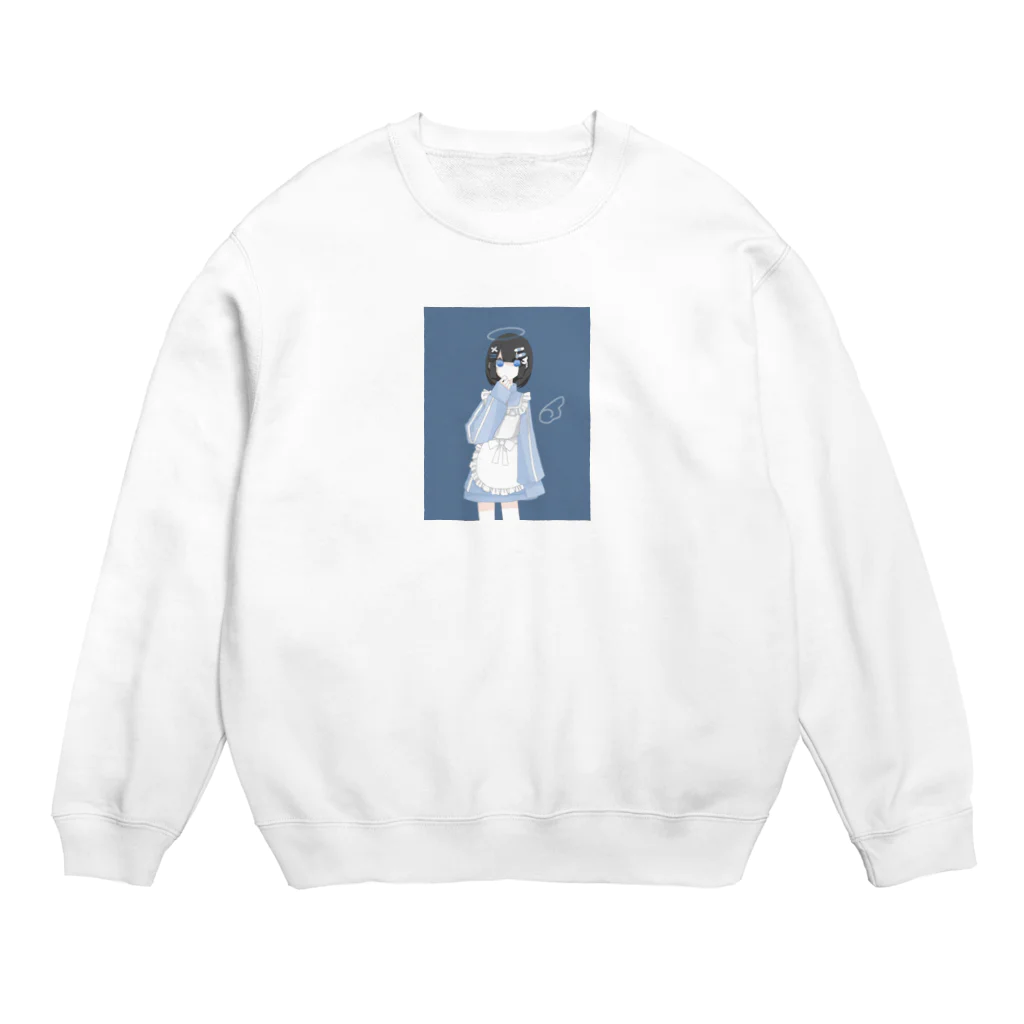 infinity67のさぶかるめいどちゃん Crew Neck Sweatshirt