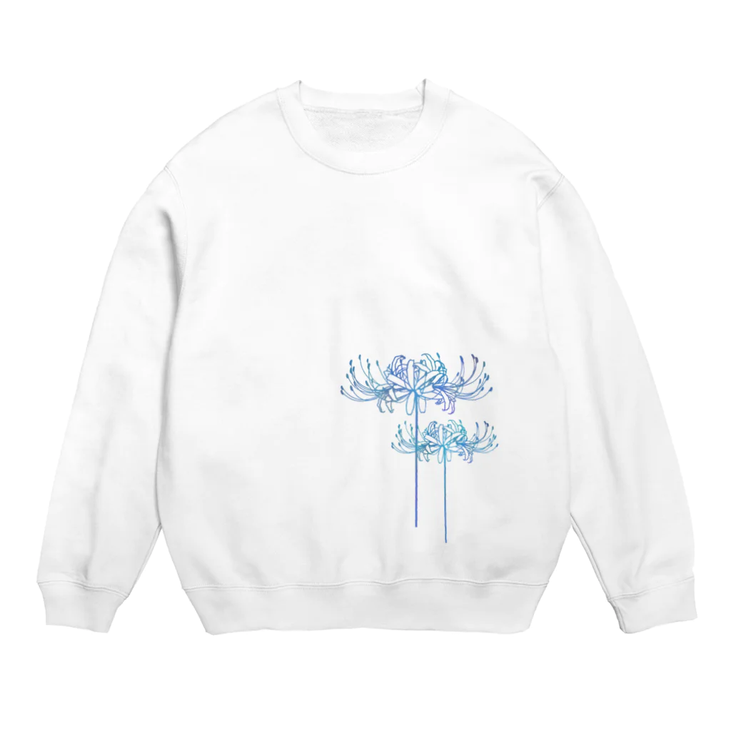 綾錦工房 りこりすの曼珠沙華 【月光】 Crew Neck Sweatshirt