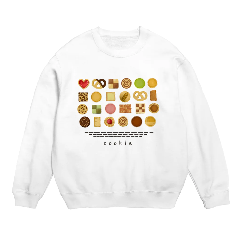koko's art galleryのクッキーいっぱい Crew Neck Sweatshirt