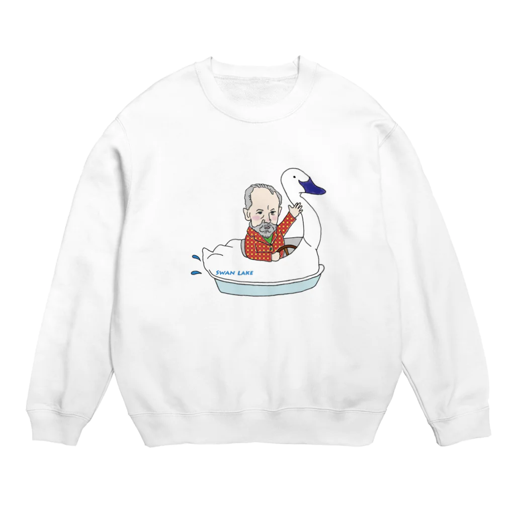 ミナミハチゴーの作曲家シリーズ：チャイコフスキー Crew Neck Sweatshirt