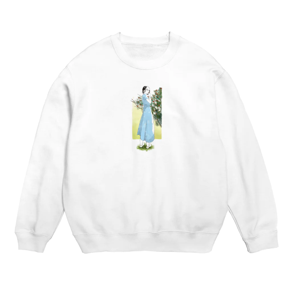 春風ジョウのたべないの？ Crew Neck Sweatshirt