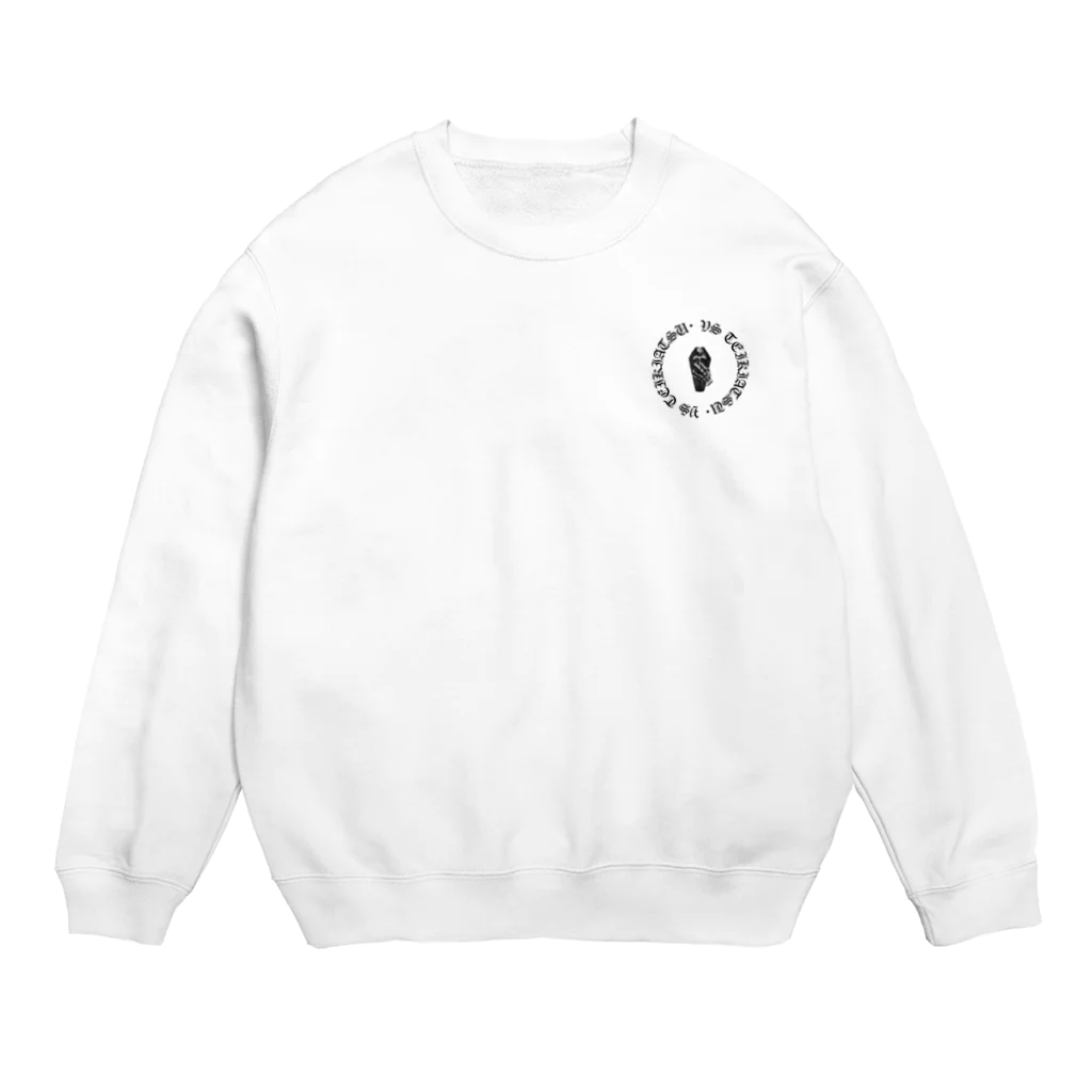 うちゅうじんのおみせのゆるさん低気圧 Crew Neck Sweatshirt