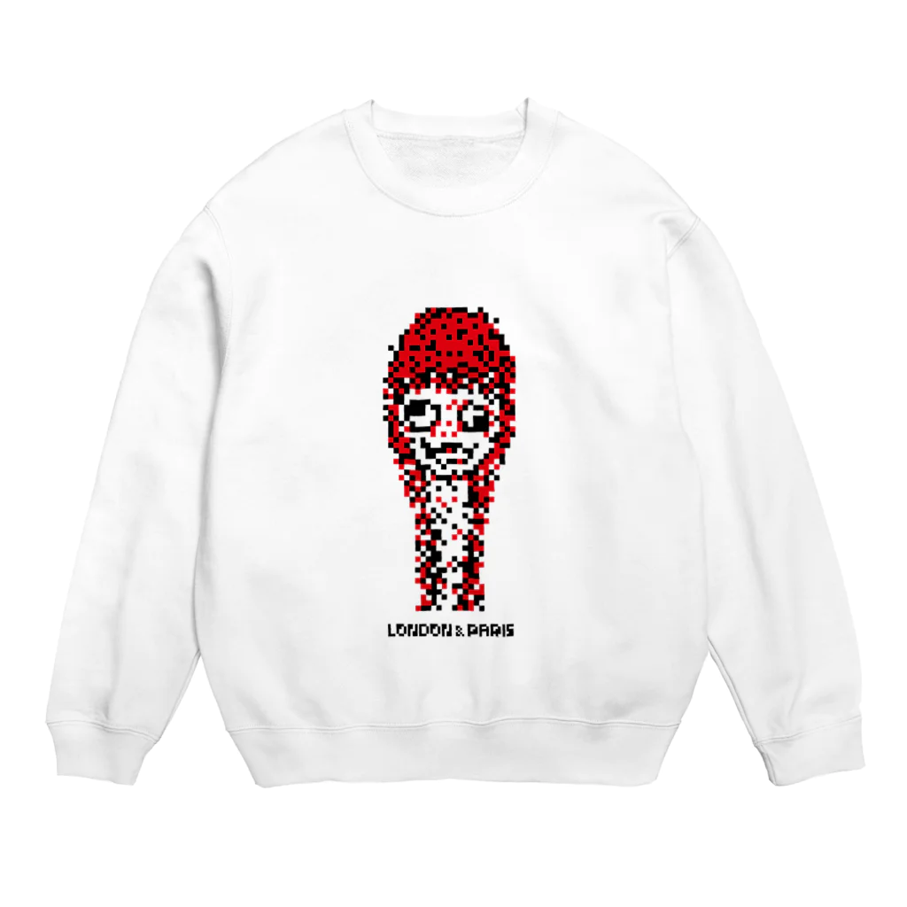 JIUKOのLONPARI 8BITS 「YUUUUKO」 Crew Neck Sweatshirt