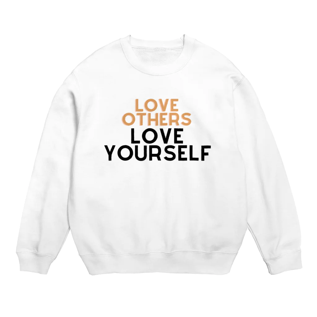 StudioKurokikuの自己愛のメッセージ: Love Others Love Yourself スウェット