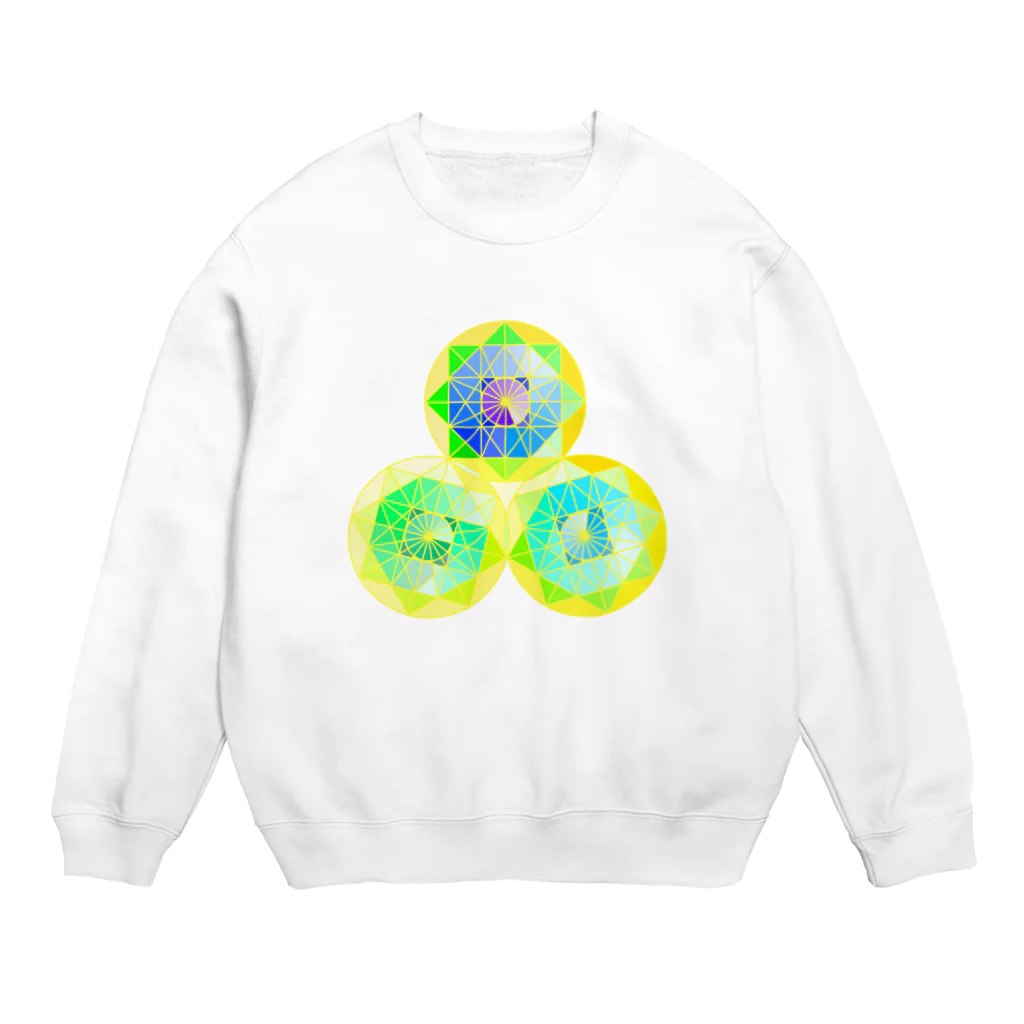 M34-unicornの俵 Crew Neck Sweatshirt