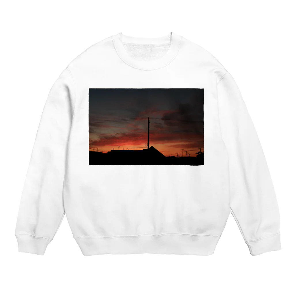 にぺぺとぅてぃーなの夕暮れ Crew Neck Sweatshirt