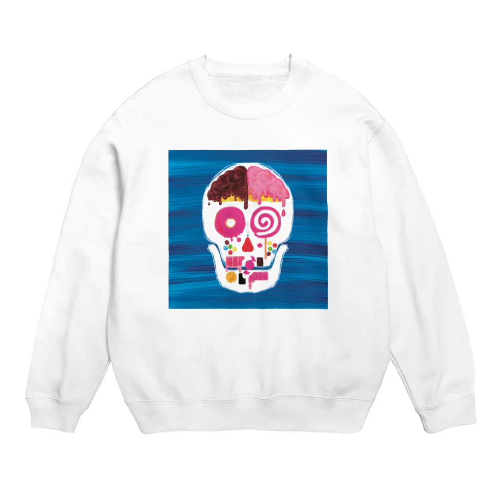 杜の魚の甘落 Crew Neck Sweatshirt