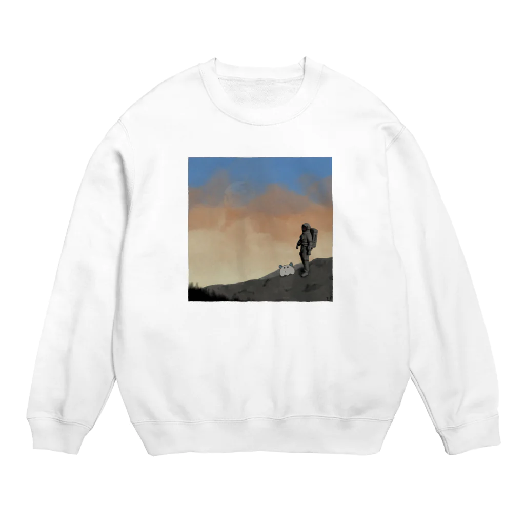 ぴなぴぃずのもどき、未知との遭遇 Crew Neck Sweatshirt