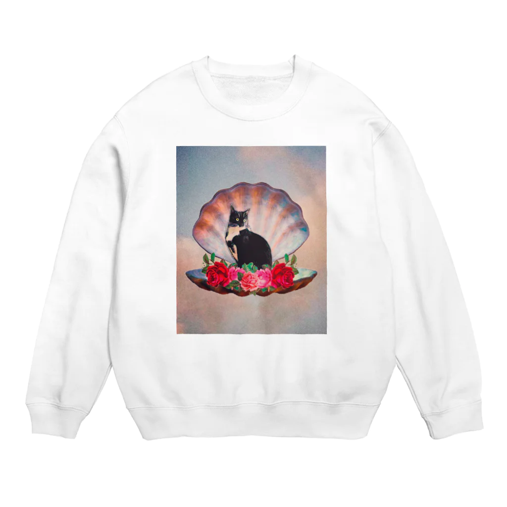 チビクロウナギのウナギのブロマイド Crew Neck Sweatshirt