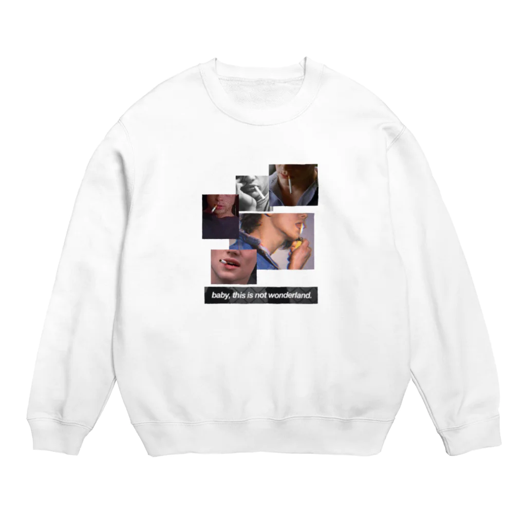 maimadeのBaby, don't smoke. Crew Neck Sweatshirt