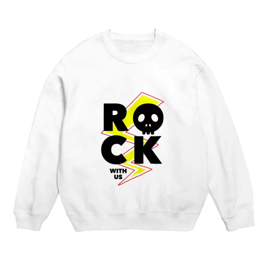 oyassanのROCK WITH US Crew Neck Sweatshirt