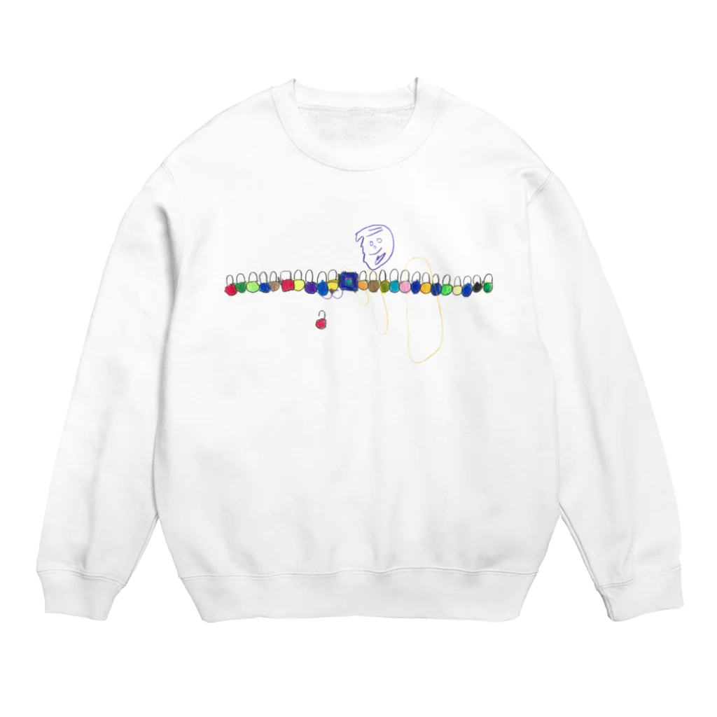 kazuuuuuのきのこらいと Crew Neck Sweatshirt