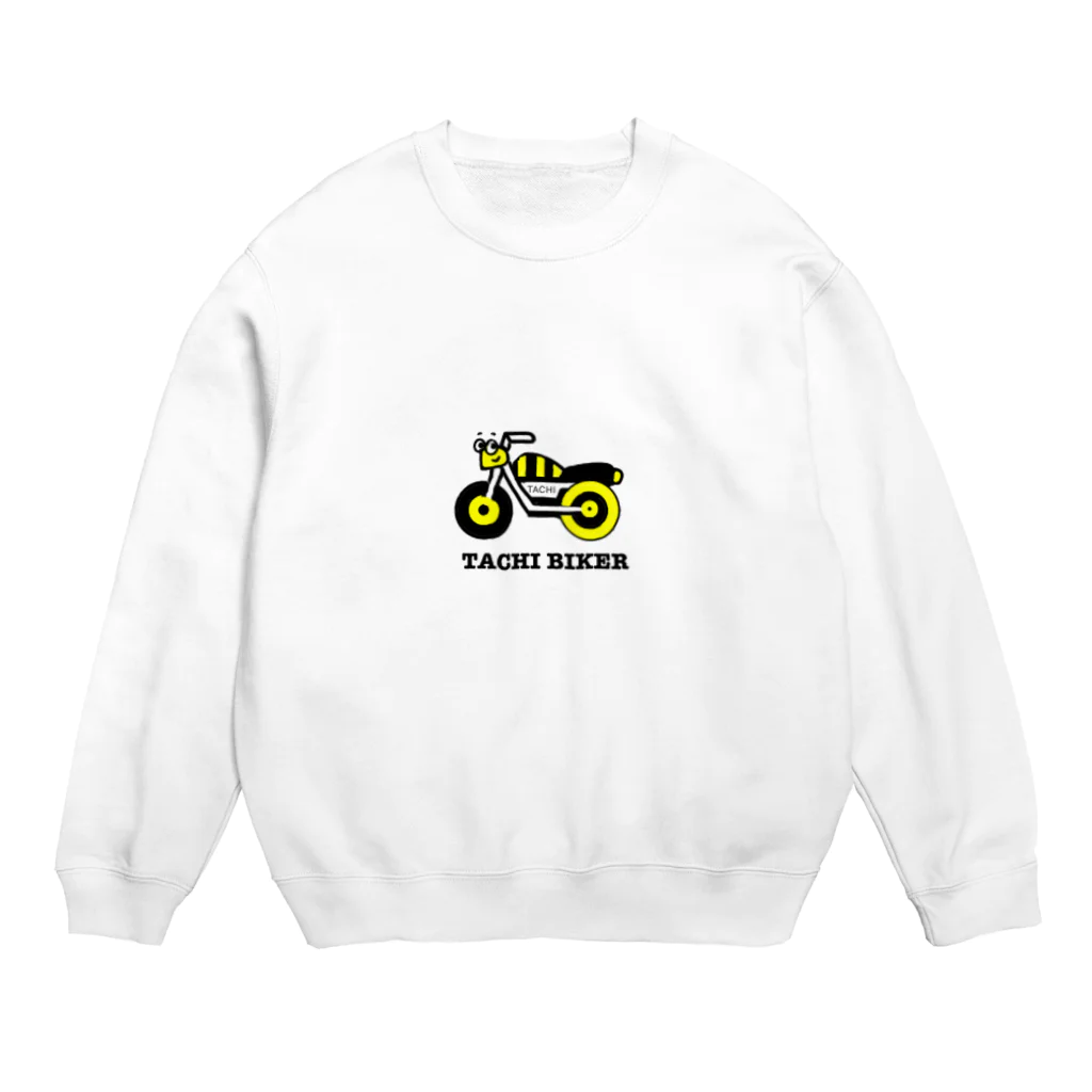 TACHIBIKERのアパレルのタチビー(TACHIBEE) Crew Neck Sweatshirt