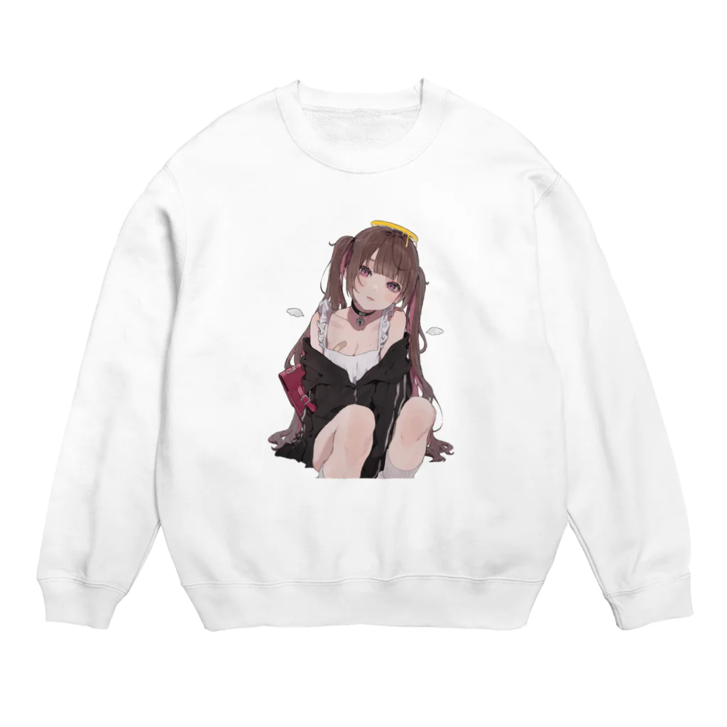 HAMU 'shopの天使ちゃん Crew Neck Sweatshirt