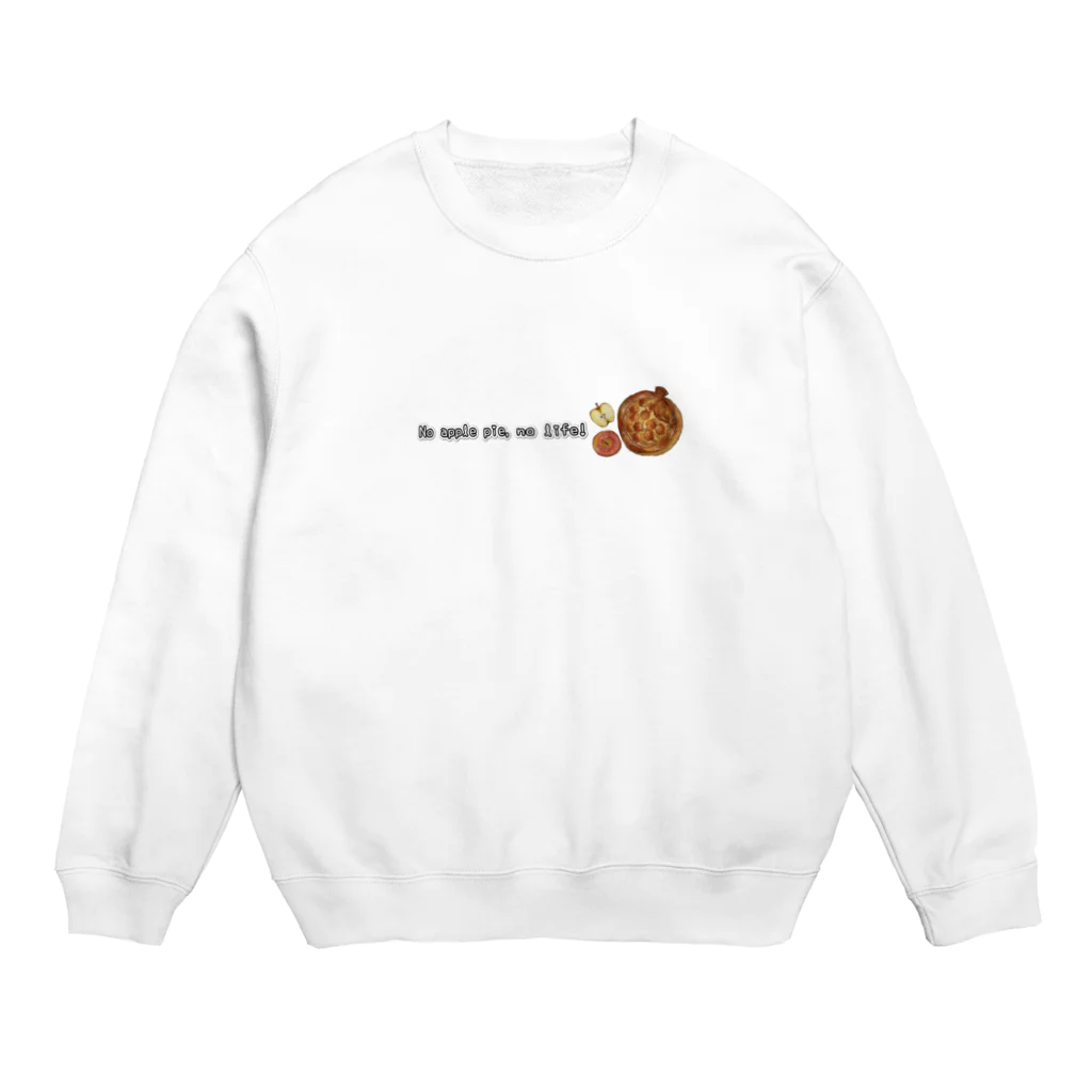 Irodory🌈の夢の紅玉りんごアップルパイ！ Crew Neck Sweatshirt