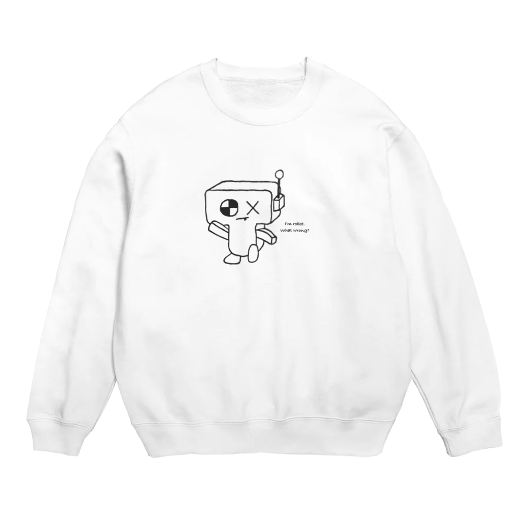 roboseijinのロボ星人2 Crew Neck Sweatshirt