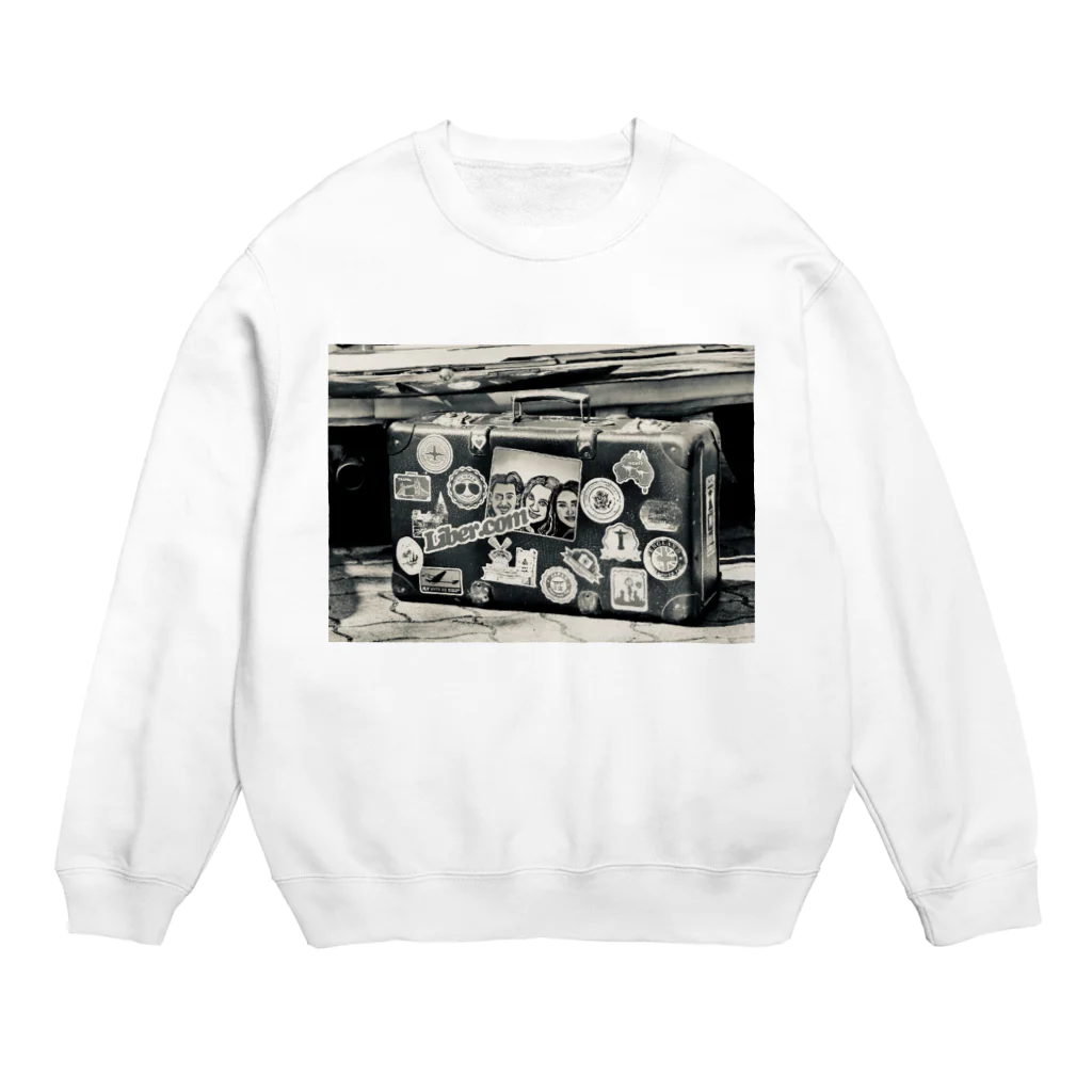 NAOKI1220のLiberオリジナル❤︎スーツケースデザイン Crew Neck Sweatshirt