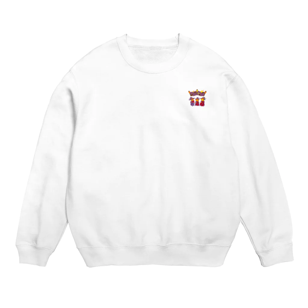 GOODS SHOP【そぞろな小窓】 SUZURI店の[ワンポイント]【本番まであと何日？】 Crew Neck Sweatshirt