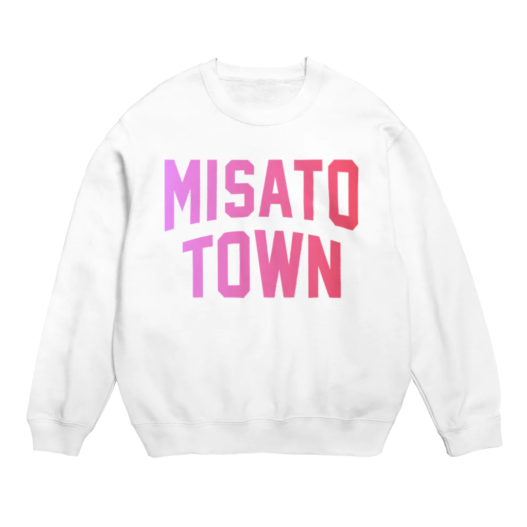 JIMOTOE Wear Local Japanの美里町 MISATO TOWN Crew Neck Sweatshirt